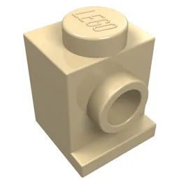 Brick Special 1 x 1 with Headlight / Tan