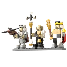 Medieval Royal Guard Priest