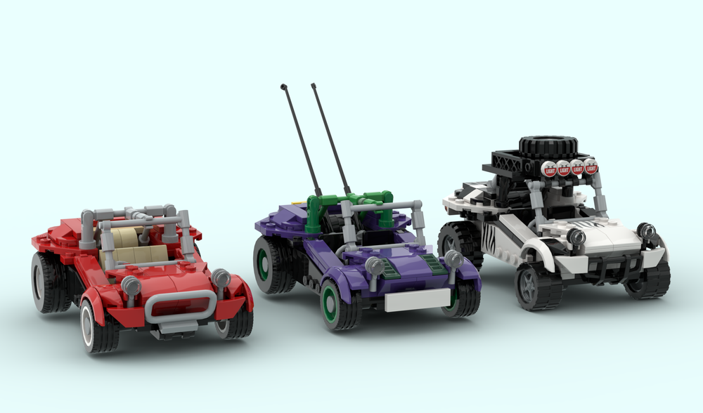 Lego The Grand Tour - The Beach (Buggy) Boys Car pack
