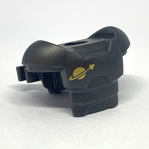 Lego Minifig Neckwear Armor Space with Shoulder Protection and 2 Clips with Classic Space Logo Print