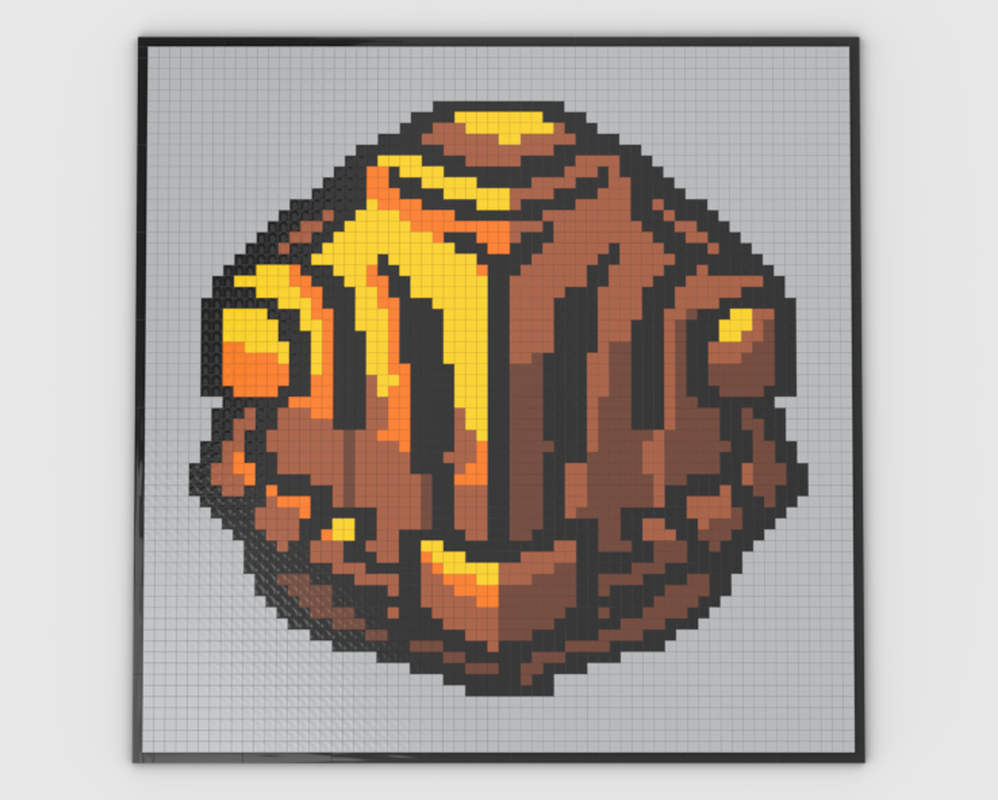 Lego Boomguy Mosaic