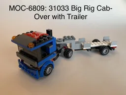 31033 Big Rig Cab-Over with Trailer