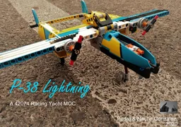 P-38 Lightning (42074 Racing Yacht)