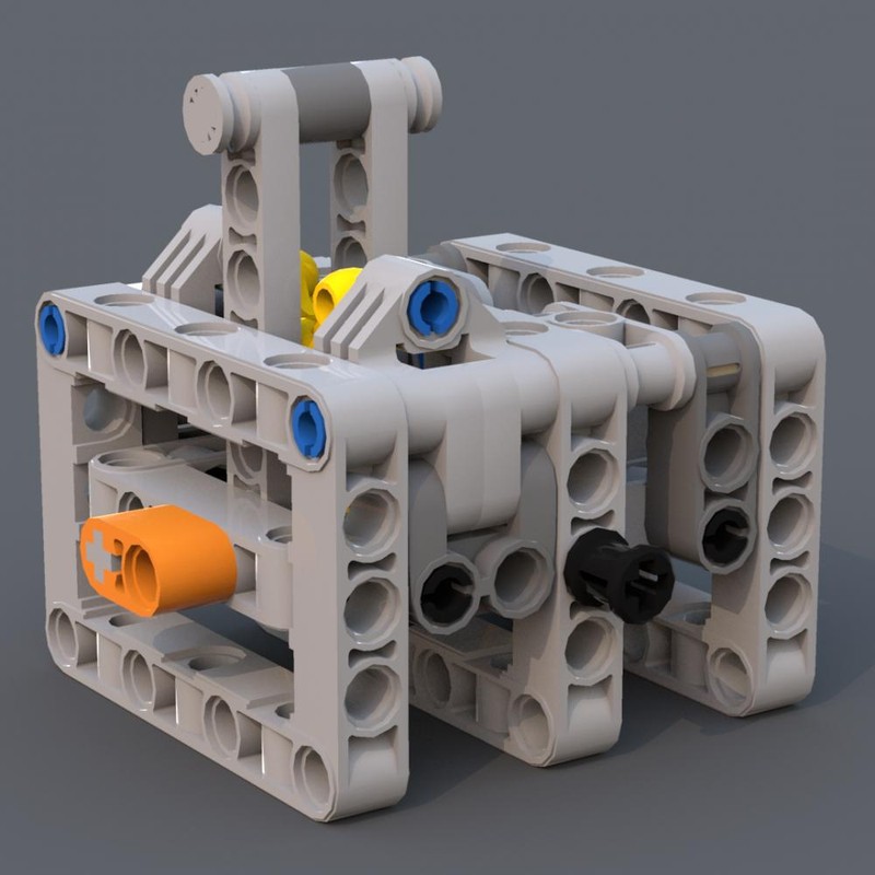 Lego Compact 90° stepper