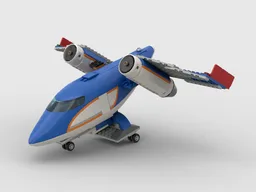 Futuristic STOL Jet ALT 60104-1