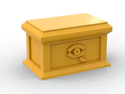 Sealed gold cabinet