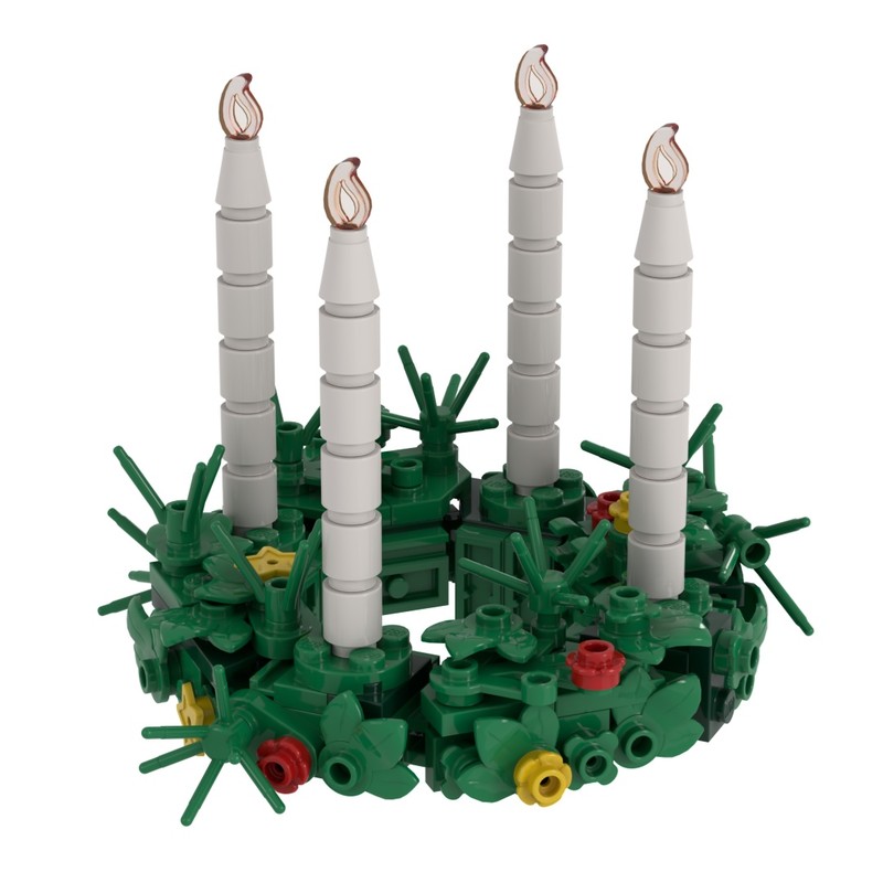Lego Advent Wreath