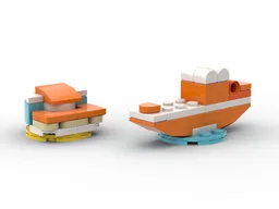 30714 - Cargo Ship with Dock
