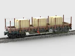 Generic Flat Wagon with Goods