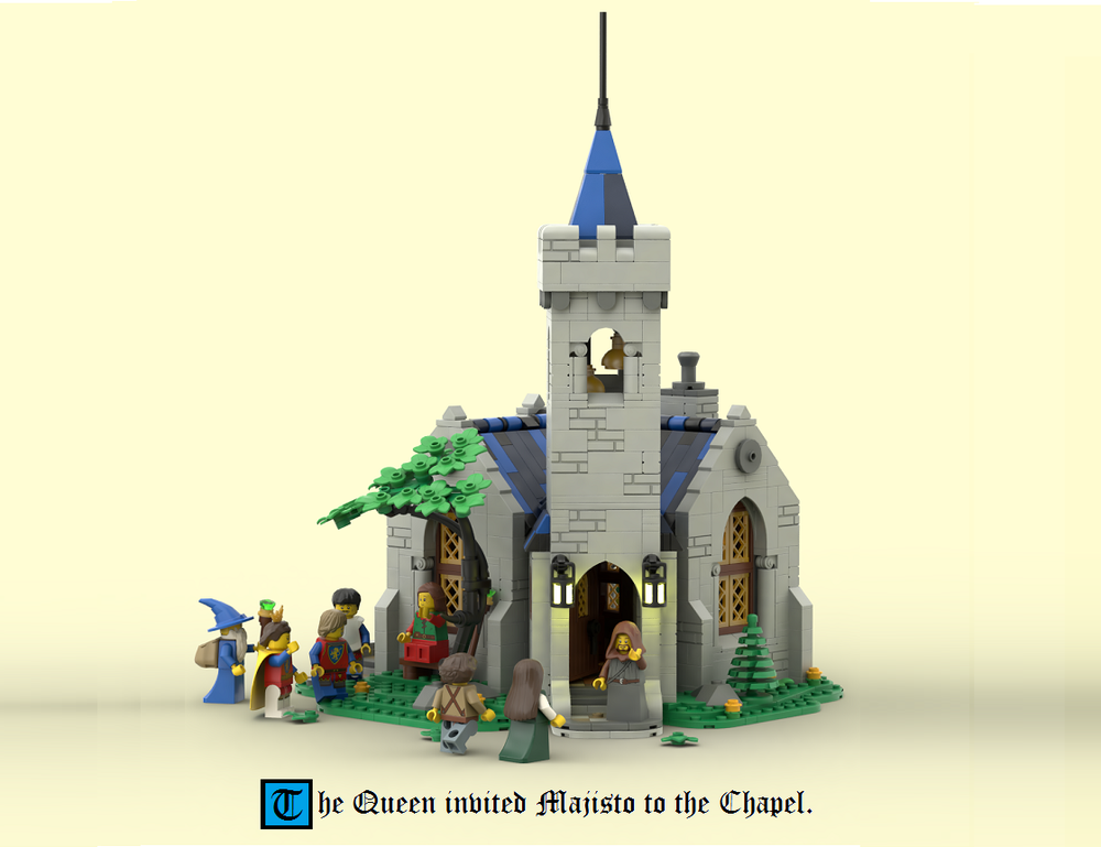 Lego Lion Knight's Castle Chapel