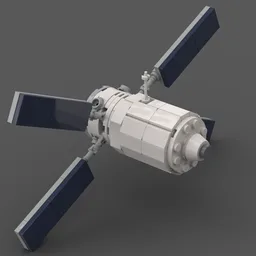 ESA EADS Automated Transfer Vehicle ATV ISS cargo spacecraft [1:110 Saturn V scale]