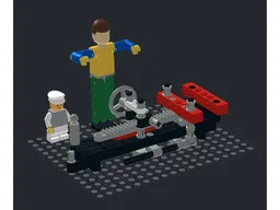 Technic Vise - workshop MOC tools series