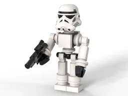 Storm trooper buildable mini figure