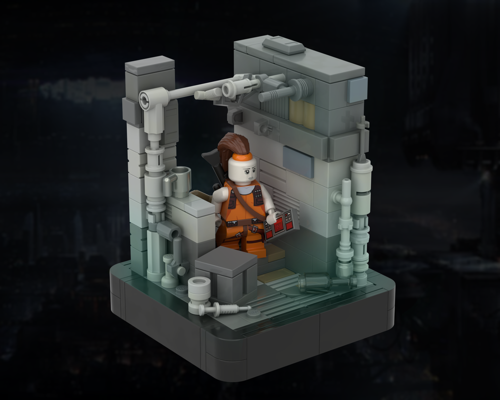 Lego Coruscant City Underworld - Mini Diorama