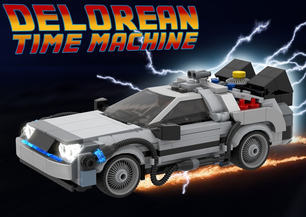 Lego Delorean Time Machine - BTTF