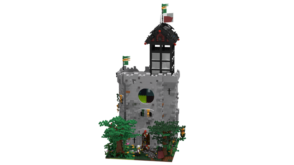 Lego Big Diorama: Part 18 The Manor House