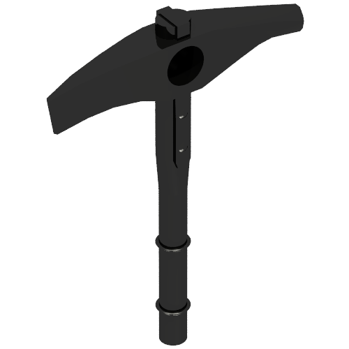 Lego Fabuland, Tool Pickaxe / Black