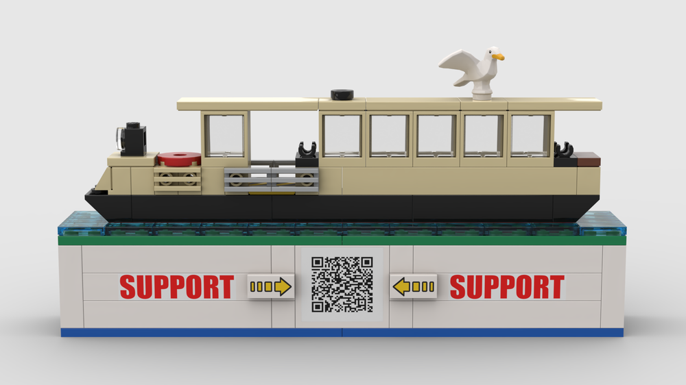 Lego Support The Vaporetto - Venice Waterbus
