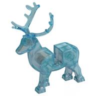 Lego Animal, Reindeer with Antlers / Opal Trans-Light Blue
