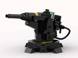 Blacktron defensive cannon