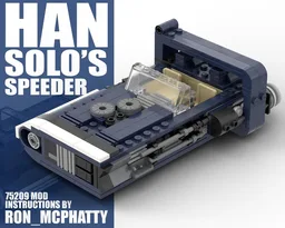 Han Solo's Speeder set 75209 MOD