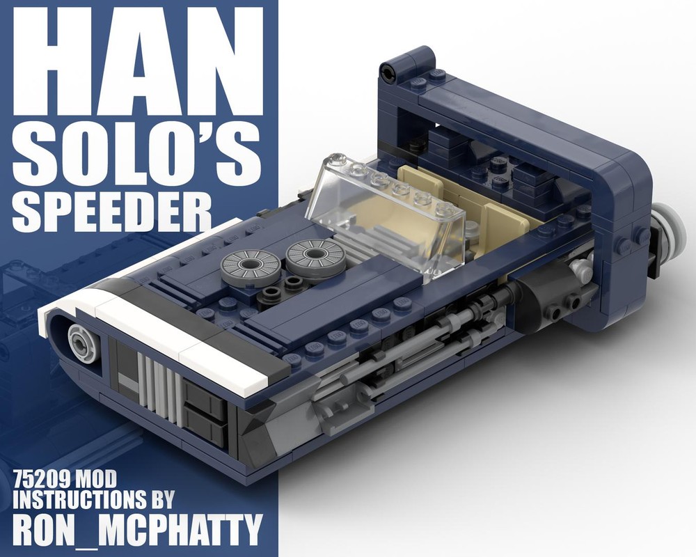 Lego Han Solo's Speeder set 75209 MOD