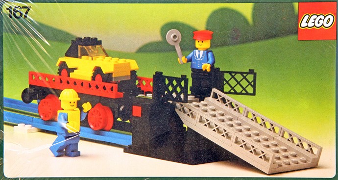 Lego Loading Ramp and Car Transport Wagon
