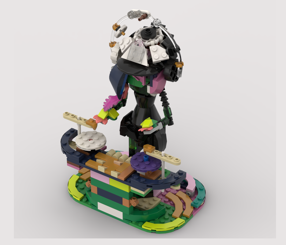 Lego Splatoon 3 Acht DJ Dedf1sh