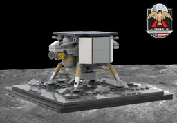 Peregrine Lunar Lander with Iris CubeRover