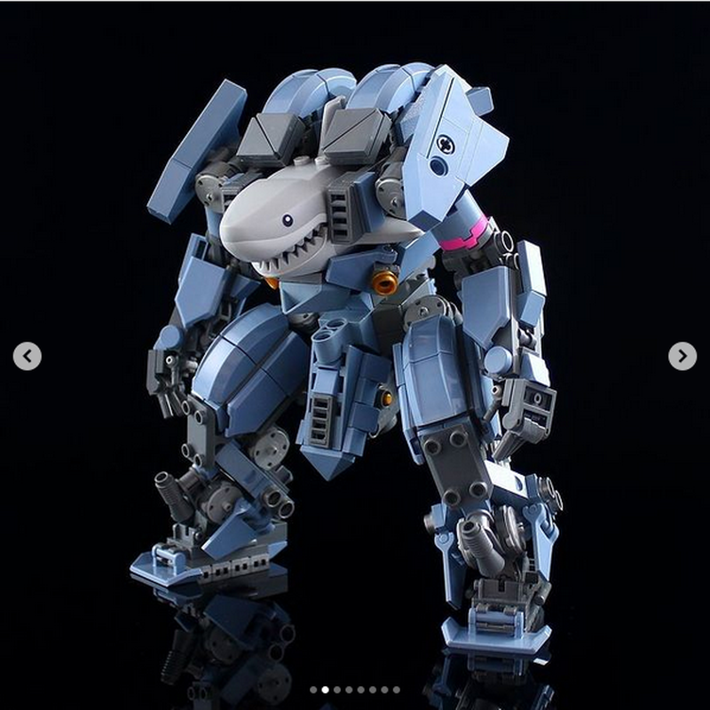 Lego Mako Shark Exo-Suit (revised)