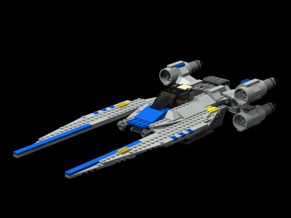 Lego U-Wing Fighter - 1999 Style