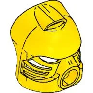 Large Figure Mask Hau [Plain] / Yellow