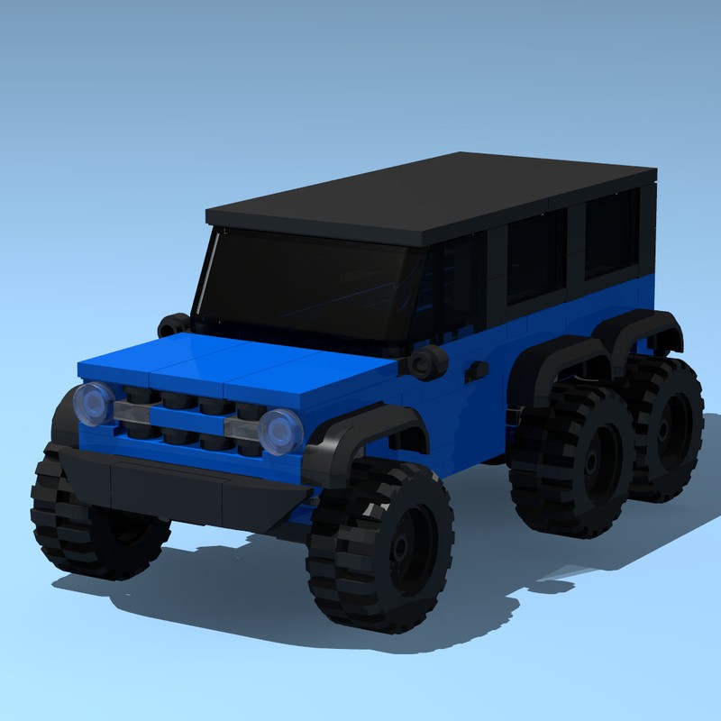 Lego 2021 Ford Bronco Wildtrak 2 Door 6x6 (Blue)