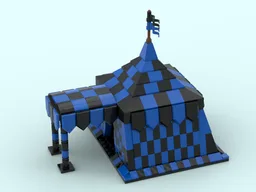 Black Falcon Knight's Tent