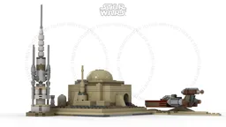 Micro Land speeder & Obi wan' s house : Episode 4