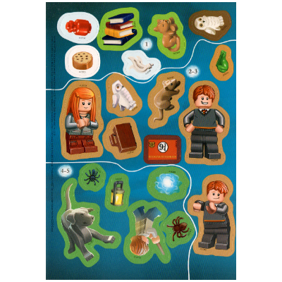 Lego Sticker Sheet 1 for Set 9781913110215-1 / [No Color/Any Color]