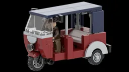 Tuk Tuk from Indiana Jones and the Dial of Destiny Final Version