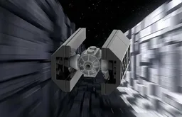 Vader's TIE advanced (1:200 scale)