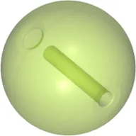 Projectile, Large Figure Weapon, Zamor Sphere / Ball / Trans-Bright Green