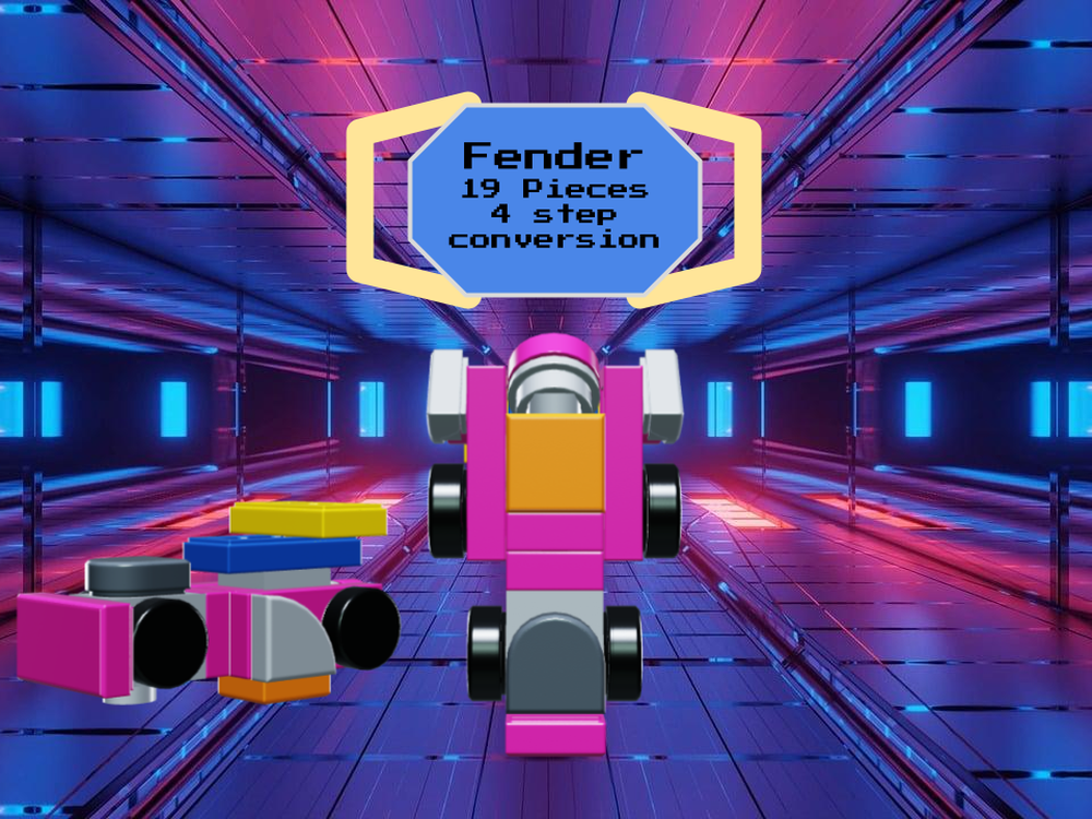 Lego Fender AKA Micro Master Hot Rod