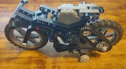 Pullback Motorcycle (with balance wheels)