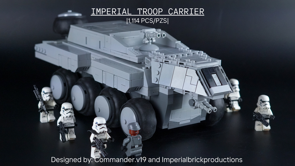 Lego Imperial Troop Carrier (ITC) - Galactic Empire
