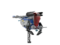 Classic 1999 Style Republic Coruscant Police Gunship