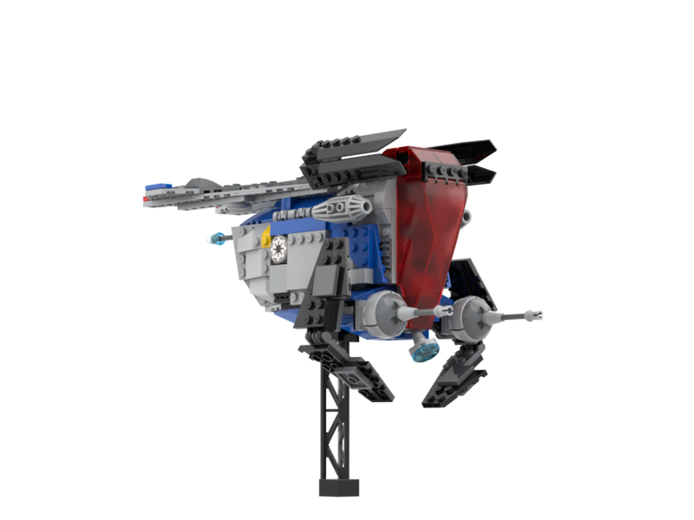 Lego Classic 1999 Style Republic Coruscant Police Gunship