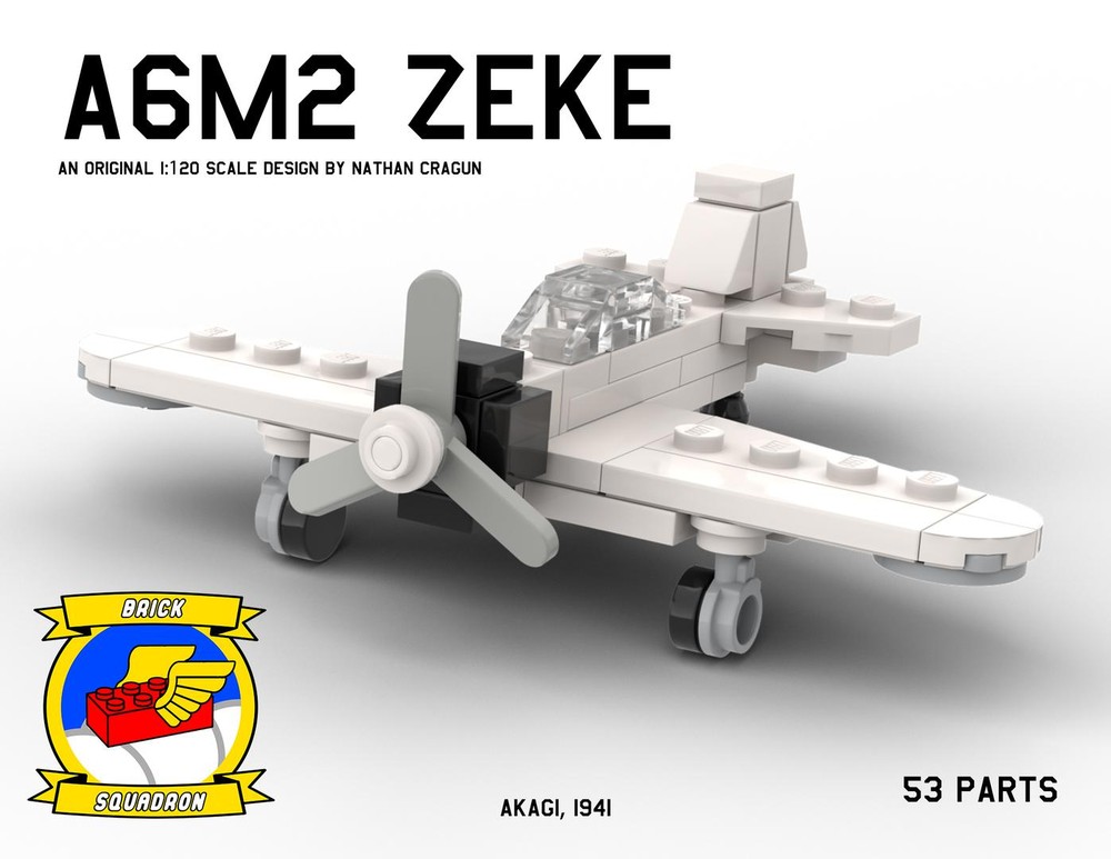 Lego 1:120 A6M2 "Zeke"