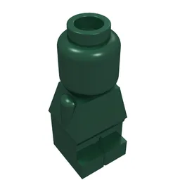 Microfig [Plain] / Dark Green
