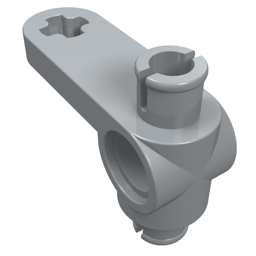 Lego Technic Steering Arm / Light Bluish Gray