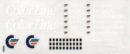 Sticker Sheet for Set 1955-1