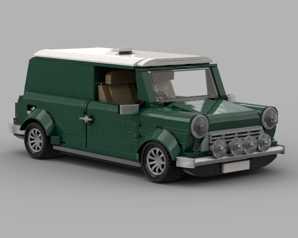 Lego 1972 Mini Cooper Clubman with steering