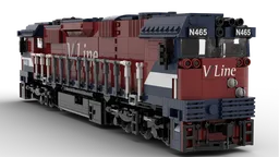Red Blue VLine N CLass